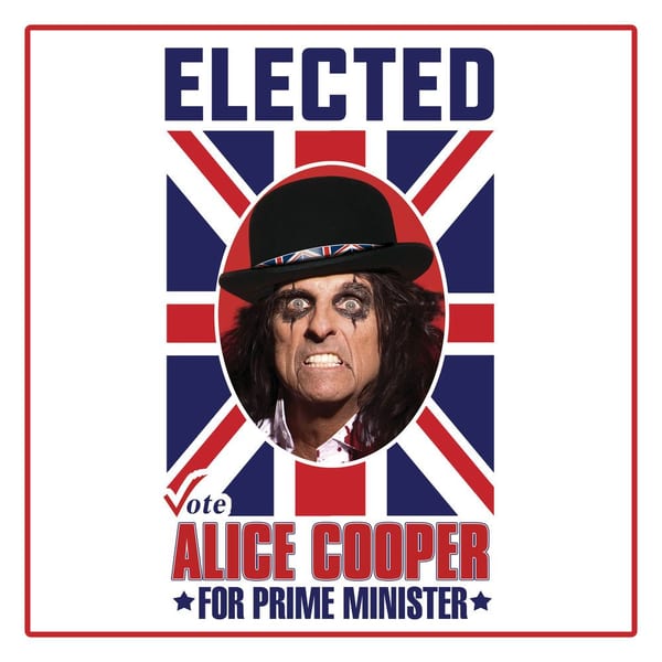 Elected (Alice Cooper For Prime Minister 2016) cover