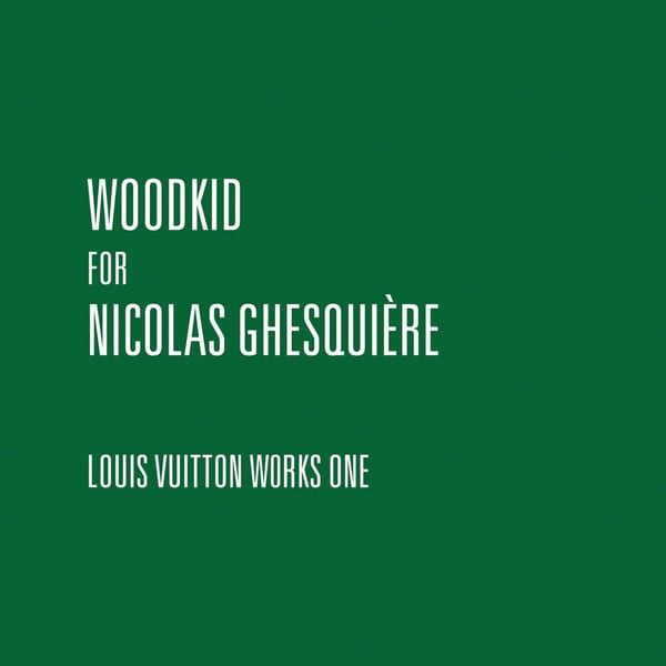 Woodkid For Nicolas Ghesquière - Louis Vuitton Works One cover