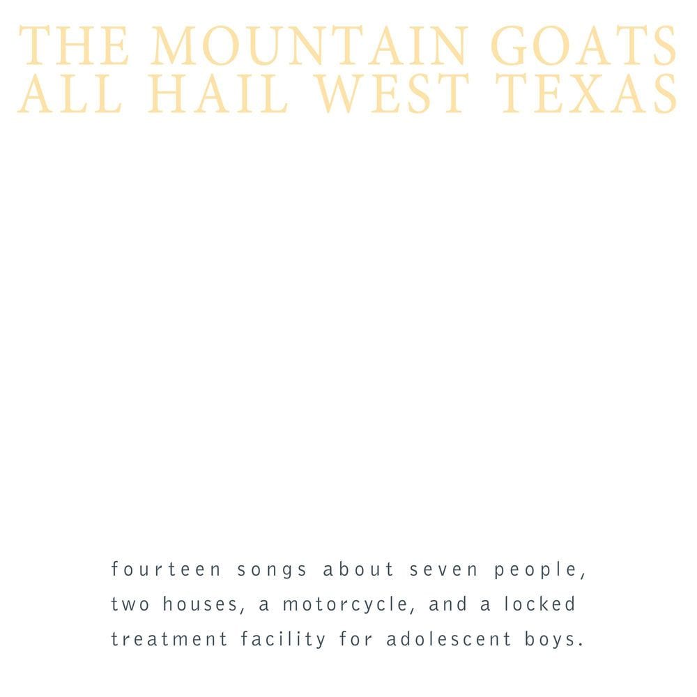 All Hail West Texas cover