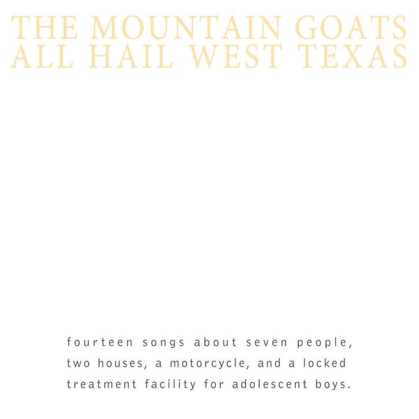 All Hail West Texas cover