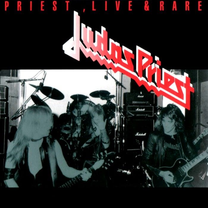 Priest Live & Rare cover