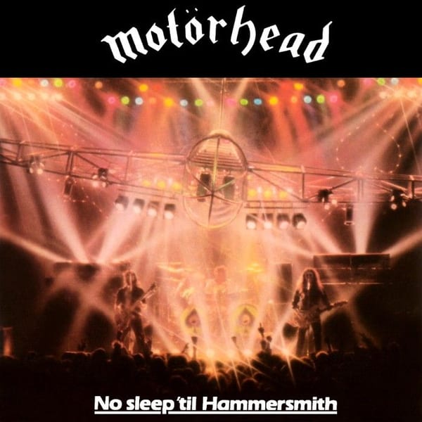 No Sleep 'til Hammersmith cover