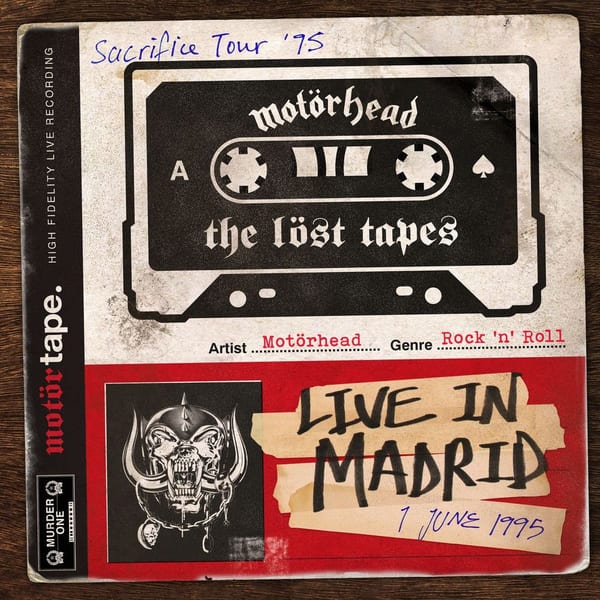 The Löst Tapes (Vol.1 / Live in Madrid 1995) cover