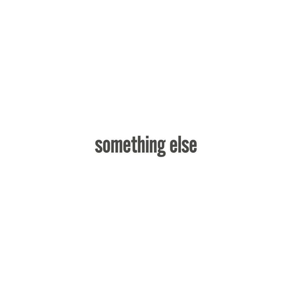Something Else cover