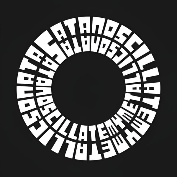 Satanoscillatemymetallicsonatas cover