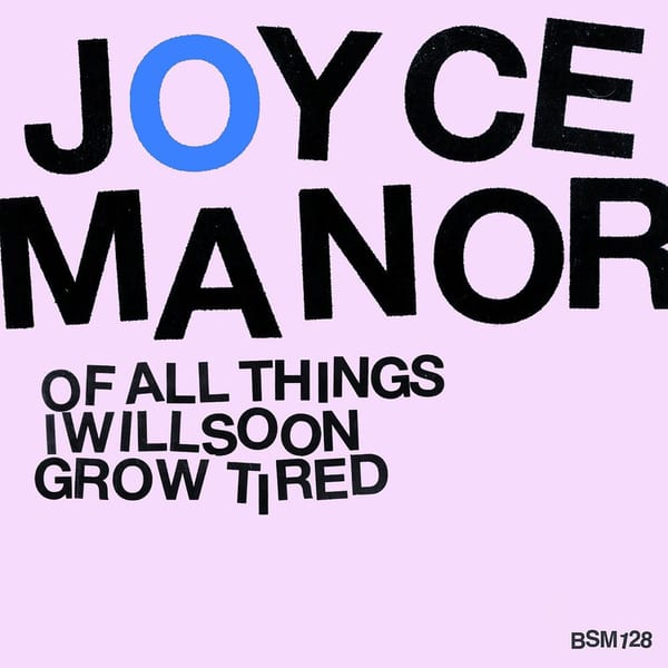 Of All Things I Will Soon Grow Tired cover