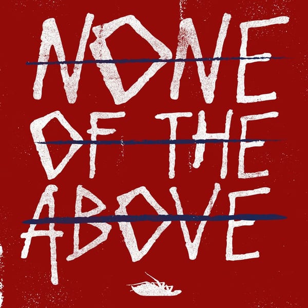 None Of The Above cover