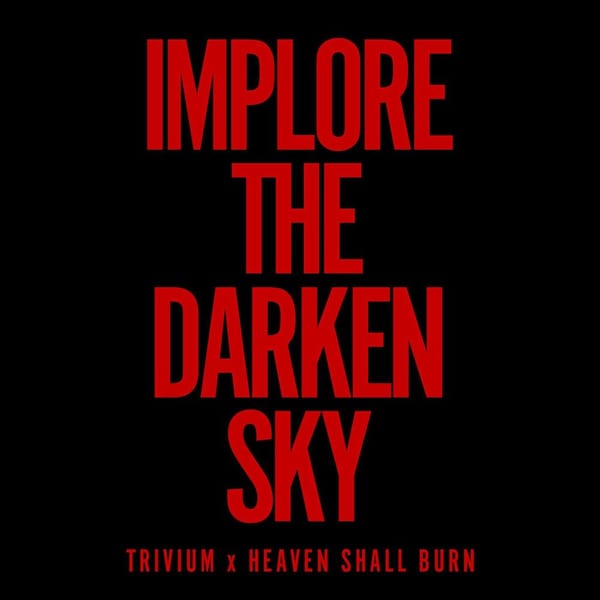 Implore The Darken Sky album cover