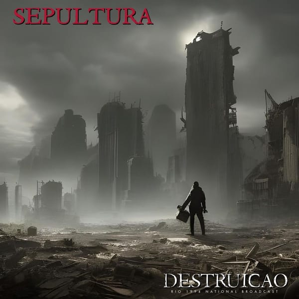 destruição (Live) cover