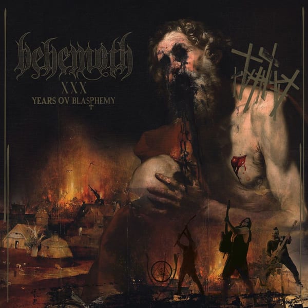XXX Years Ov Blasphemy album cover