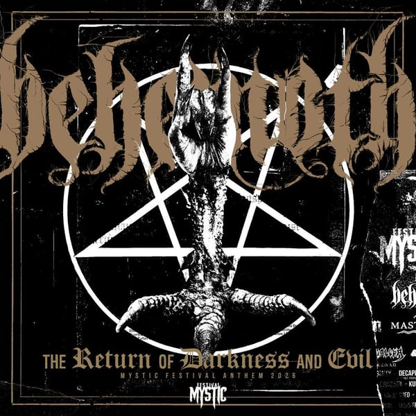 The Return Of Darkness And Evil (Mystic Festival Anthem 2026) cover