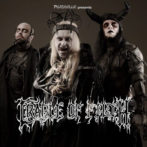 Peaceville Presents... Cradle of Filth cover