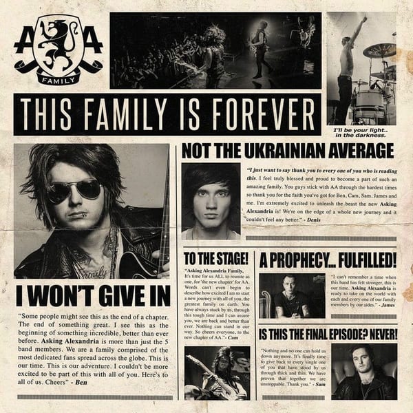 I Won't Give In cover