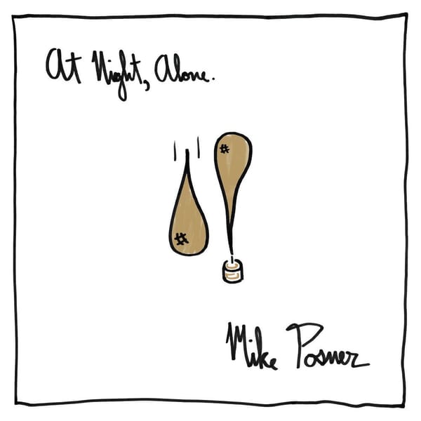 At Night, Alone. cover