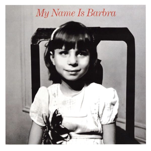 My Name Is Barbra cover