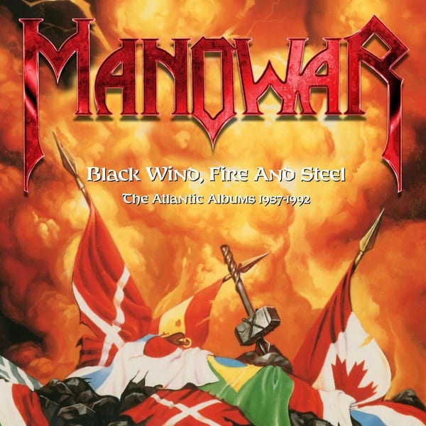 Black Wind, Fire and Steel: The Atlantic Albums 1987-1992 cover