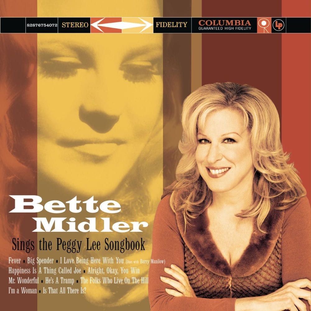 Bette Midler Sings the Peggy Lee Songbook cover