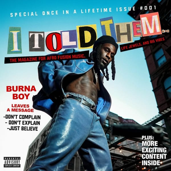 I Told Them… cover