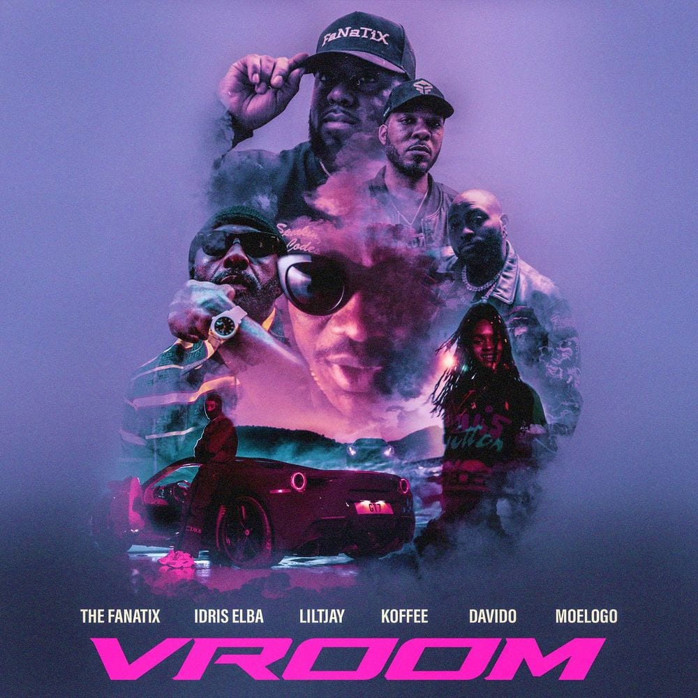 Vroom - The FaNaTiX, Idris Elba, Lil Tjay, Davido, Koffee, Moelogo| PS5, PS4 (from GRAN TURISMO 7) cover