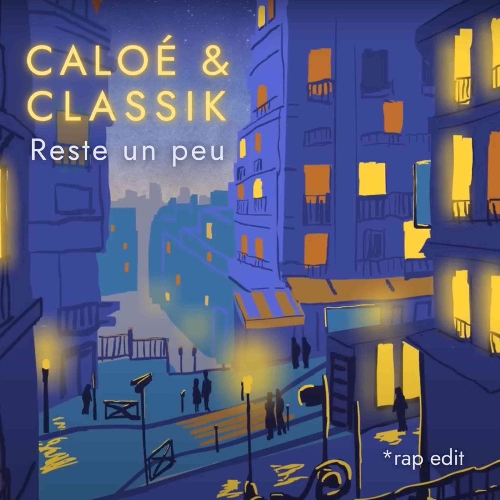 Reste un peu (rap edit) cover