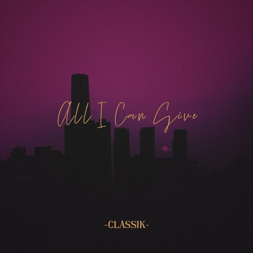 All I Can Give cover