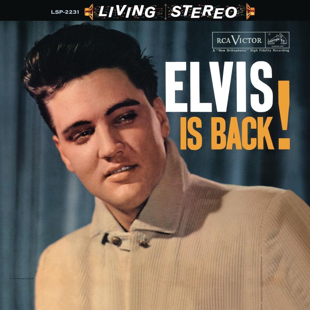 Elvis Is Back! cover
