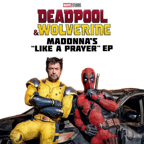 Deadpool & Wolverine: Madonna's "Like a Prayer" EP cover