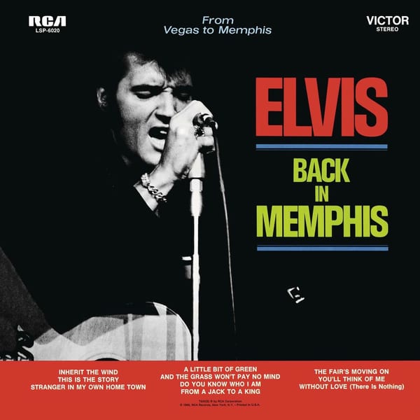 Back in Memphis cover