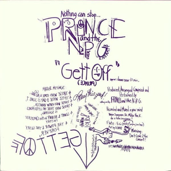 Gett Off cover