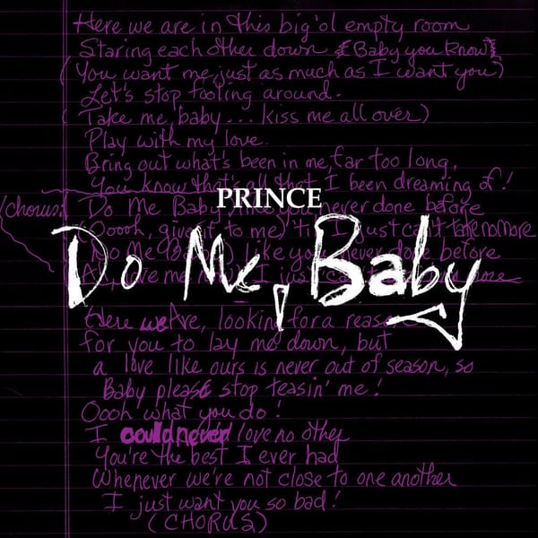 Do Me, Baby (Demo) album cover