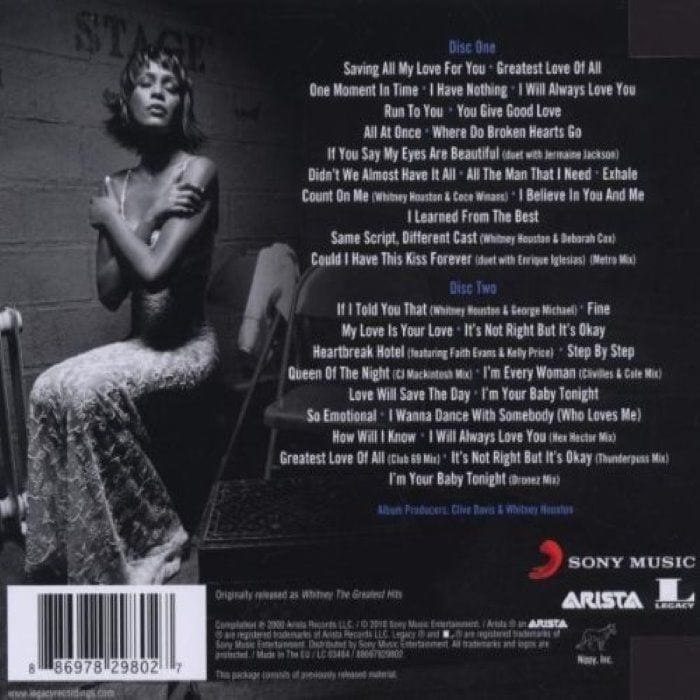 The Essential Whitney Houston cover
