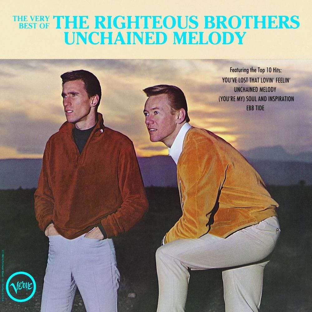 The Very Best of The Righteous Brothers: Unchained Melody cover