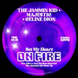Set My Heart On Fire (I'm Alive x And The Beat Goes On) (The Jammin Kid Mash-Up) album cover