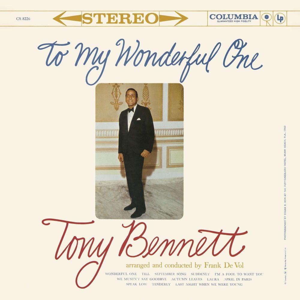 To My Wonderful One cover