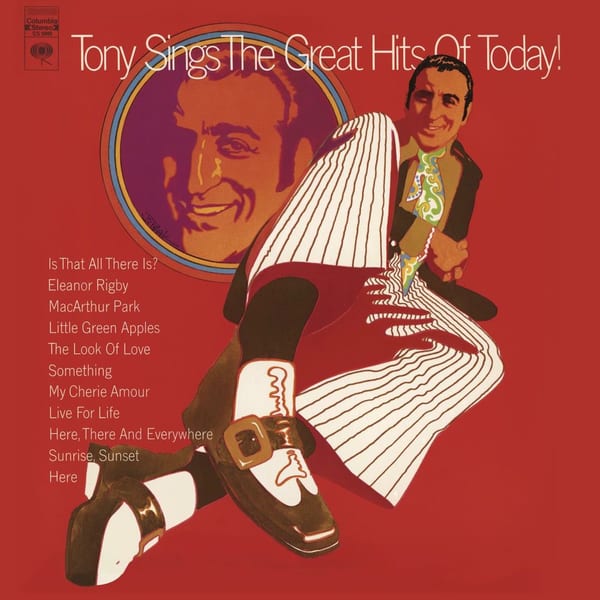 Tony Sings The Great Hits Of Today! cover
