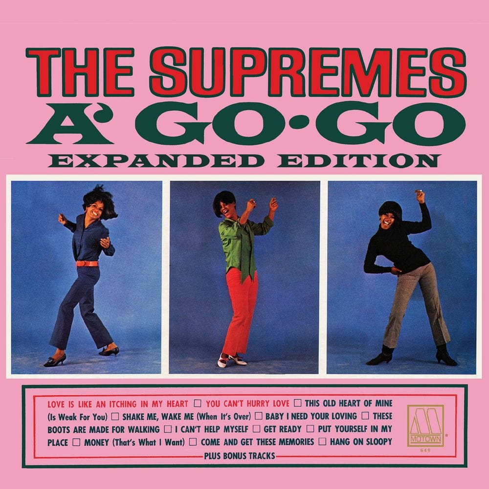The Supremes A' Go-Go cover