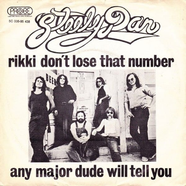 Rikki Don't Lose That Number / Any Major Dude Will Tell You cover