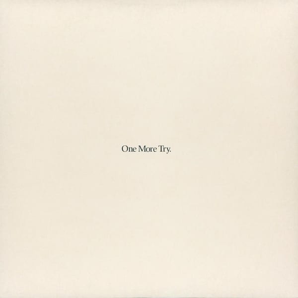 One More Try cover
