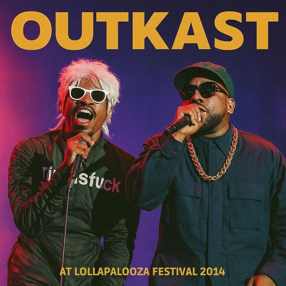Outkast at Lollapalooza Festival 2014 cover