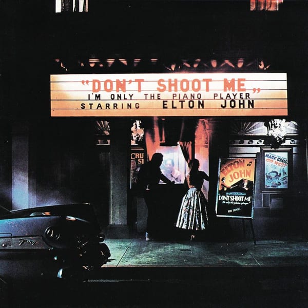 Don't Shoot Me I'm Only the Piano Player cover