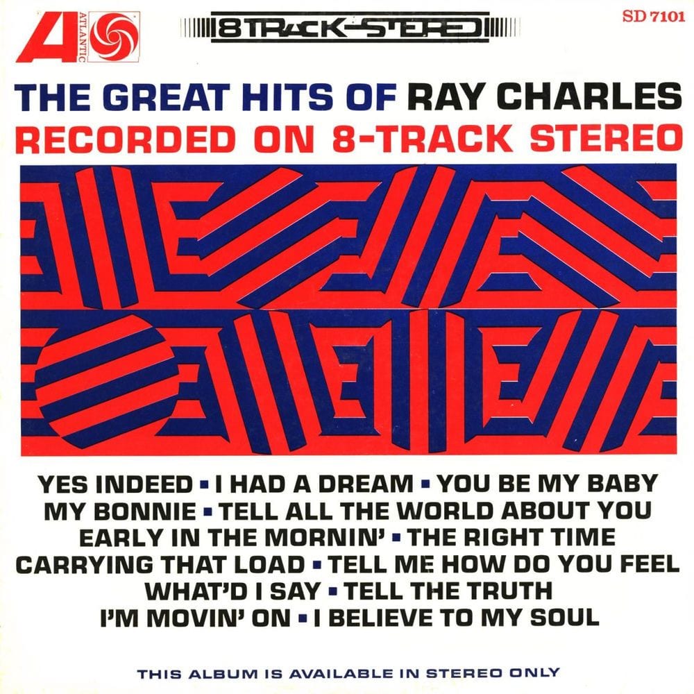 The Great Hits of Ray Charles Recorded on 8-Track Stereo cover