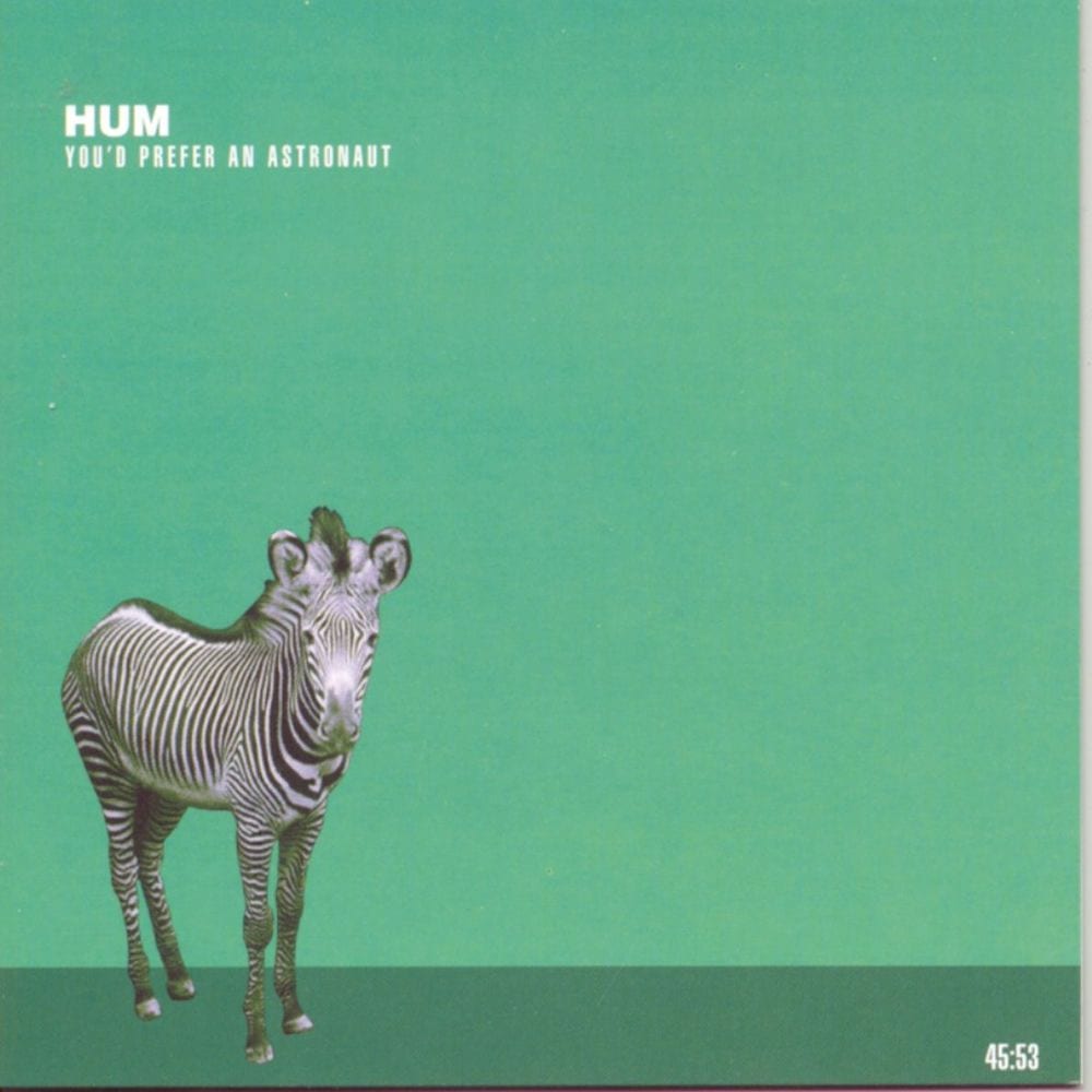 You'd Prefer an Astronaut cover