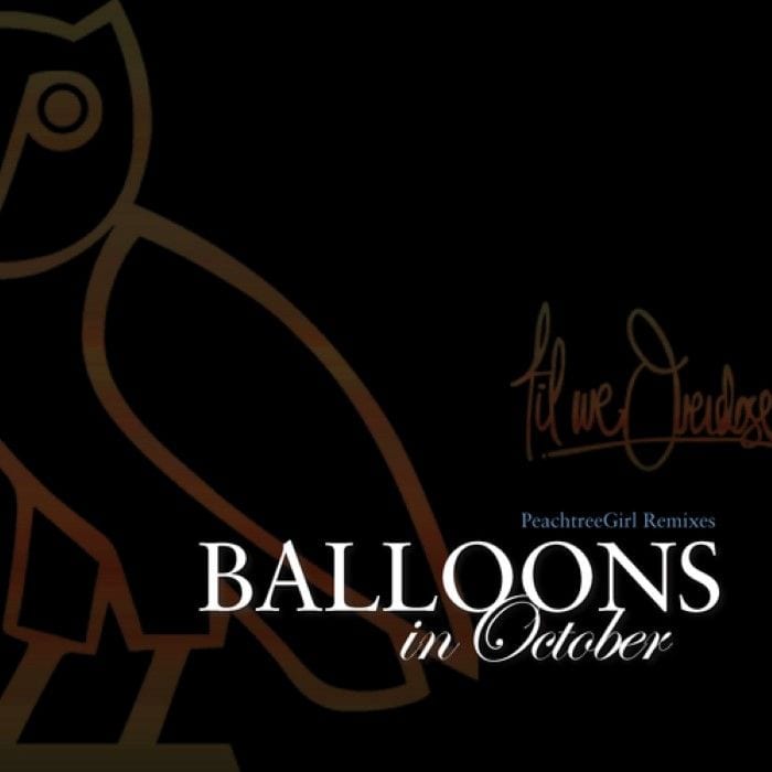 Balloons In October: PeachtreeGirl Remixes cover