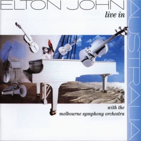 Elton John Live in Australia cover