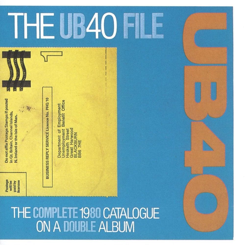 The UB40 File cover