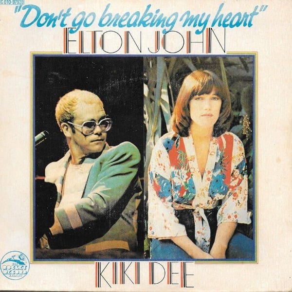 Don't Go Breaking My Heart cover