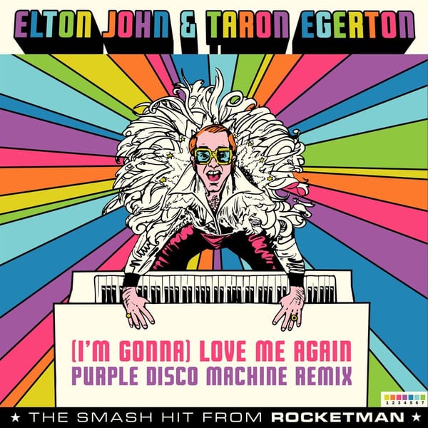 (I'm Gonna) Love Me Again (From "Rocketman" / Purple Disco Machine Remix) cover