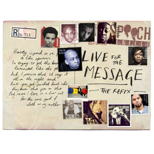 Live For The Message album cover