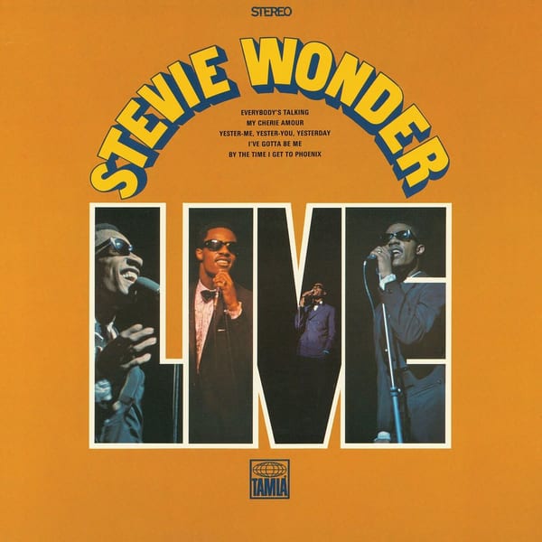 Stevie Wonder Live cover