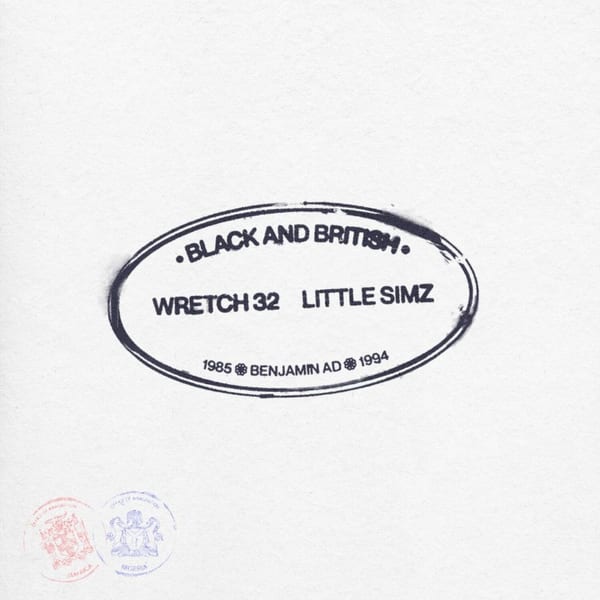 Black and British album cover